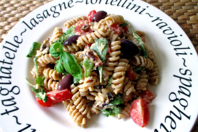 Pasta con hummus di ceci, Mangia senza Pancia