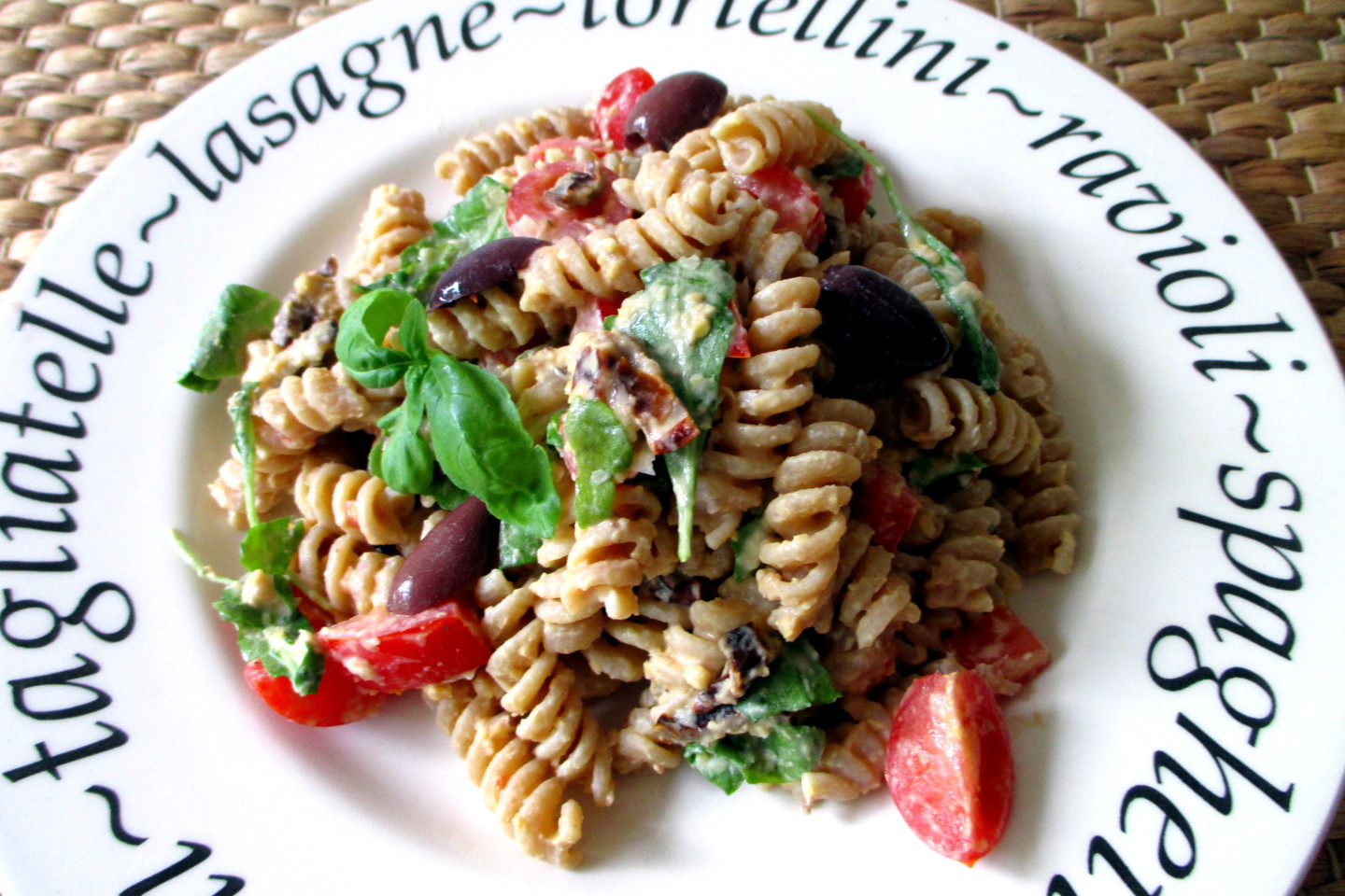Pasta con hummus di ceci, Mangia senza Pancia