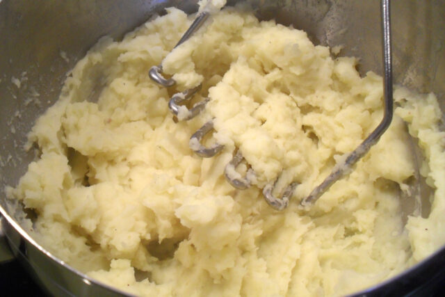 Purè di patate leggero