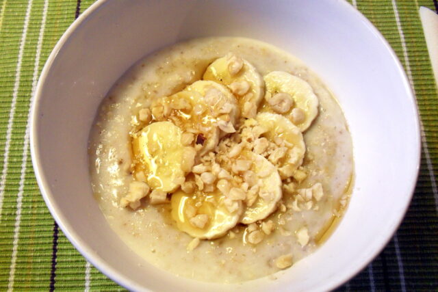 Porridge cremoso leggero, Mangia senza Pancia