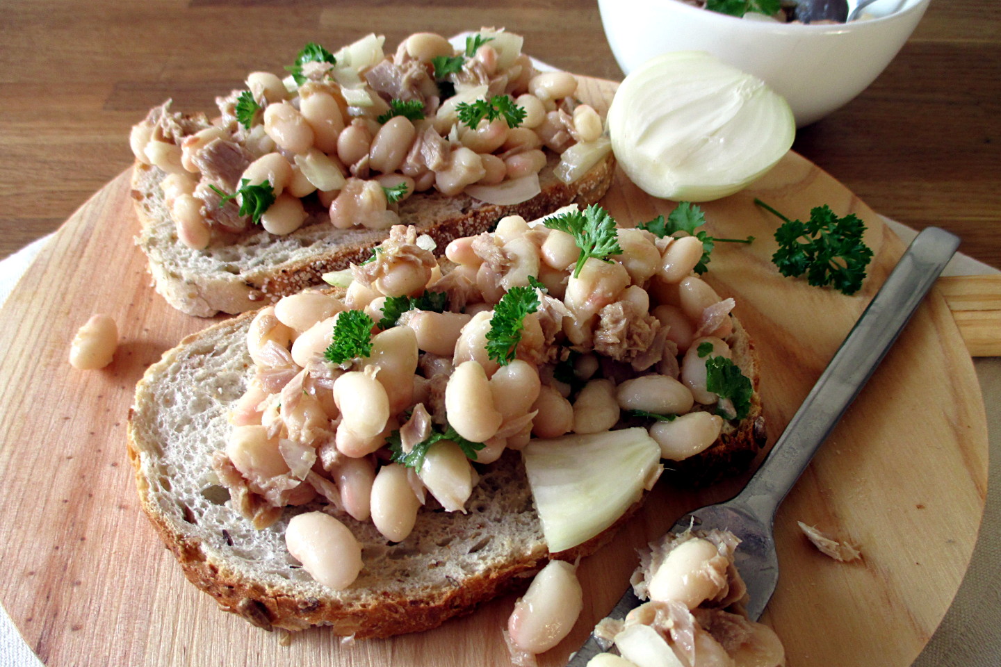 Insalata di fagioli e tonno, Mangia senza Pancia