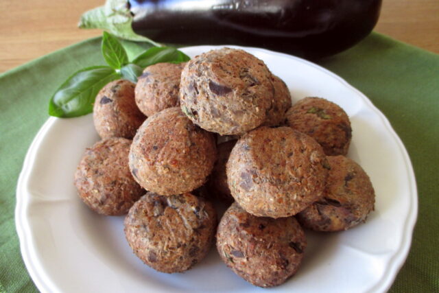 Polpette di melanzane senza uova, Mangia senza Pancia