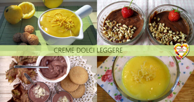 Creme dolci leggere, Mangia senza Pancia