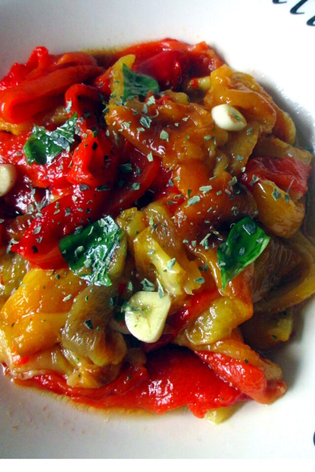 Insalata di peperoni arrostiti, Mangia senza Pancia