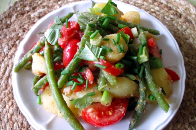Insalata fagiolini patate e pomodorini, Mangia senza Pancia