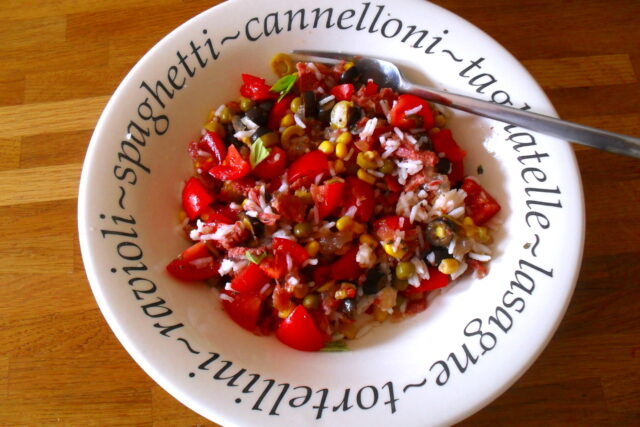 Insalatina di riso veloce
