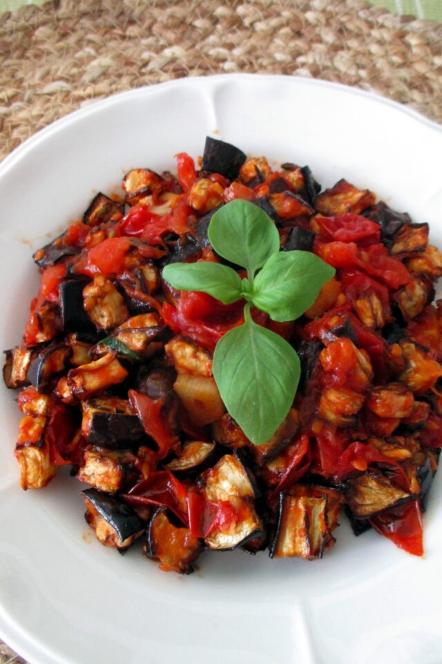 Melanzane a funghetto non fritte, Mangia senza Pancia