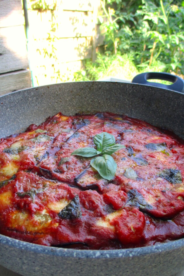 Parmigiana light in padella, Mangia senza Pancia