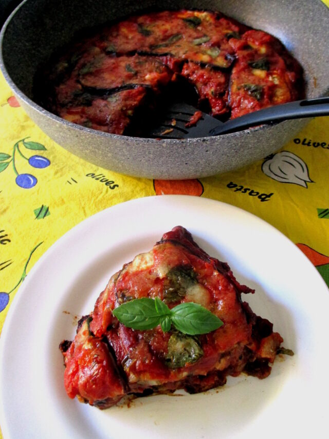 Parmigiana light in padella, Mangia senza Pancia