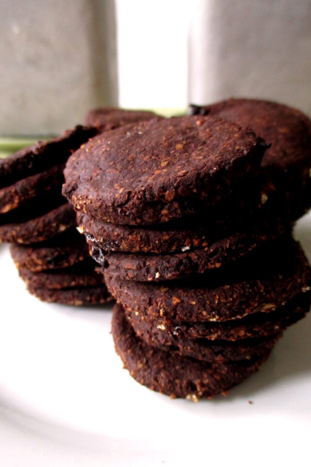 Biscotti al cacao senza zucchero, Mangia senza Pancia