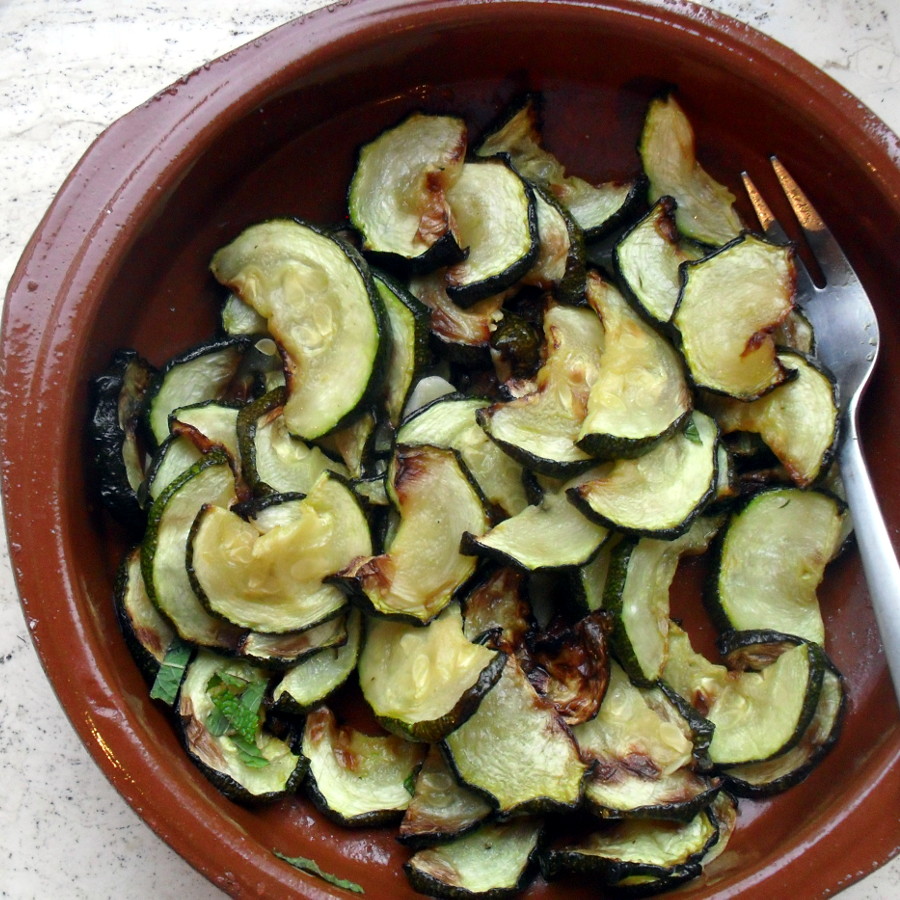 Zucchine alla scapece in friggitrice ad aria, Mangia senza Pancia