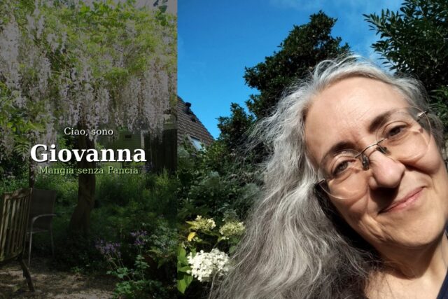 Giovanna Buono nel giardino olandese