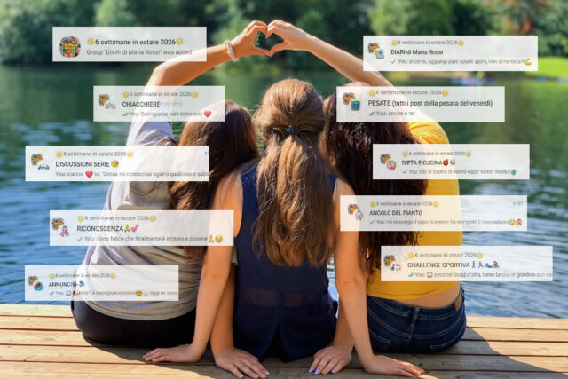 Community WhatsApp degli eventi di coaching 6 settimane di Mangia senza Pancia