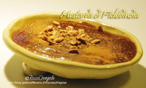 Mostarda di Fichidindia – ricetta siciliana