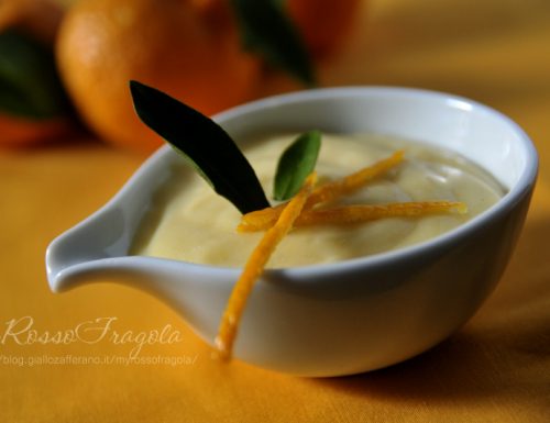 Crema al Mandarino  – ricetta senza uova