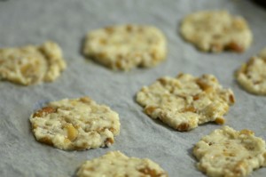 cookies salati alle arachidi