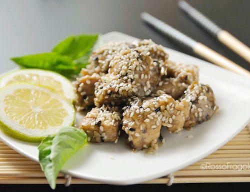 Pollo al sesamo e miele – cucina orientale