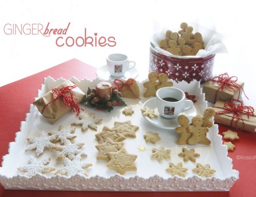 Biscotti natalizi al pan di zenzero – Ginger bread cookies