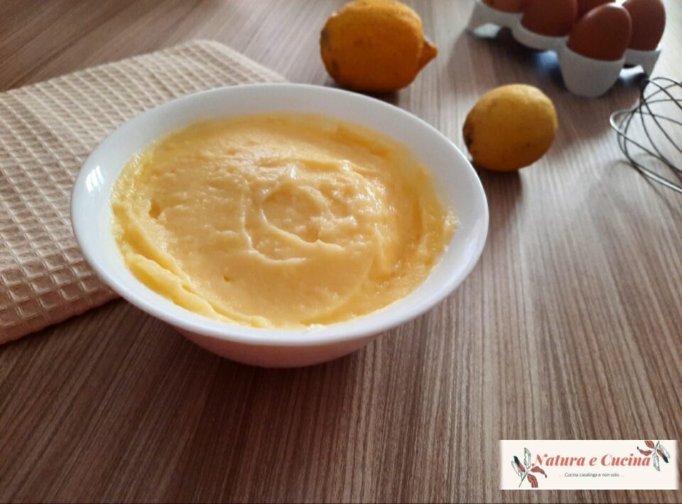 crema pasticcera al limone