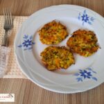 rosti di zucchine e carote