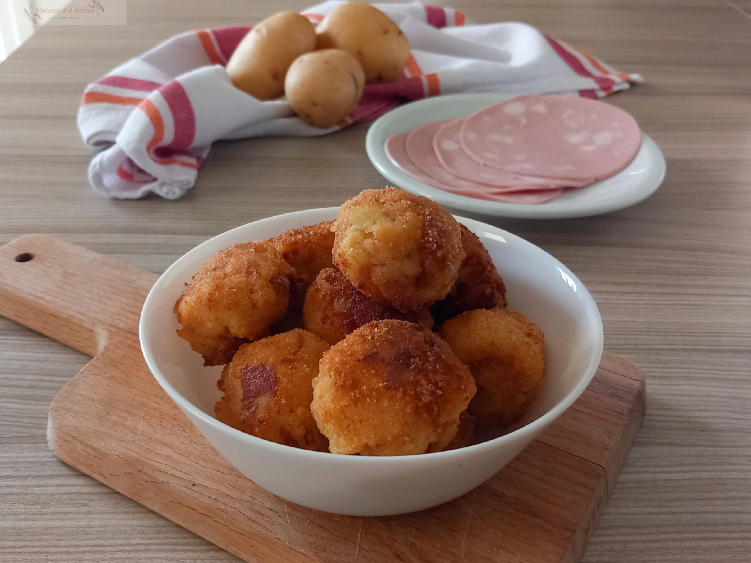 Polpette Di Mortadella E Patate Natura E Cucina