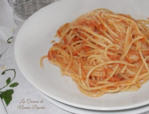 Spaghetti al tonno