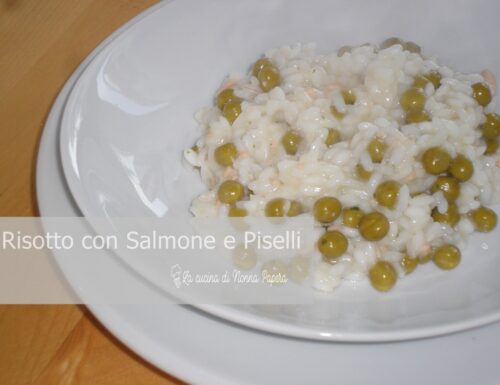 Risotto Salmone e Piselli