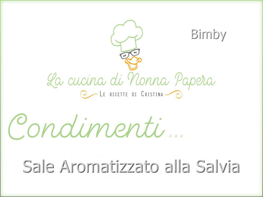 Sale Aromatizzato alla Salvia