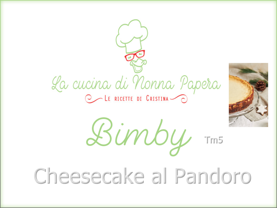 Cheesecake al Pandoro