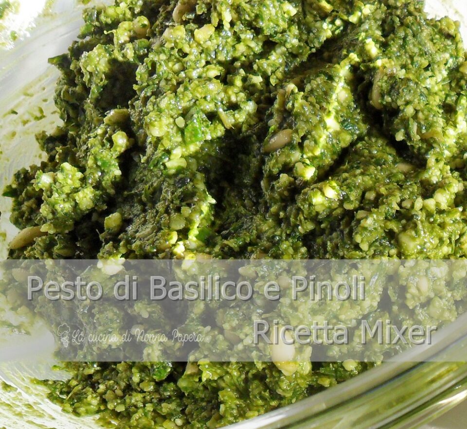 Pesto di Basilico e Pinoli