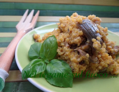 Carciofi e quinoa allo zafferano – ricetta senza glutine –