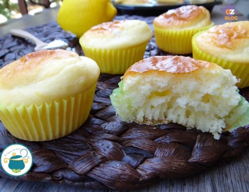 Muffin al limone light – senza glutine e senza zucchero –