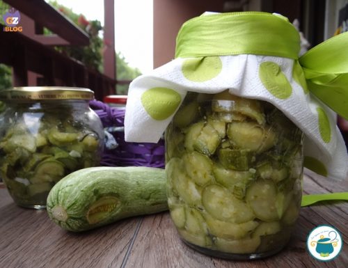 Zucchine trifolate in conserva – conserve –