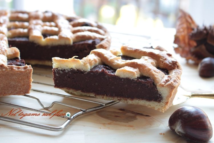 Crostata di castagne