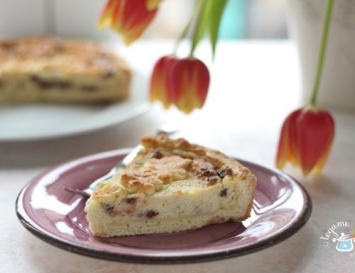 Crostata mandorle e cioccolato