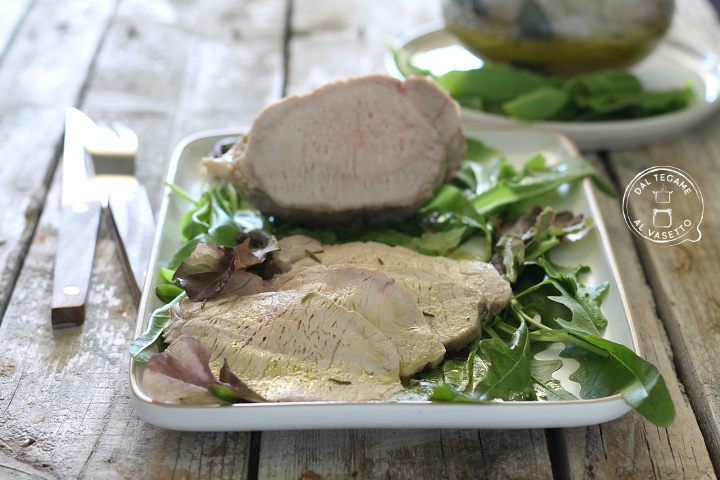 lonza arrosto in vasocottura