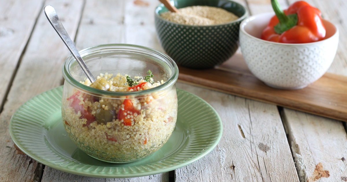 Quinoa in vasocottura - Ricette di Dal tegame al vasetto