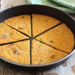 focaccia veloce alla zucca senza uova cotta in microonde