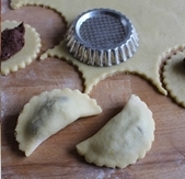 pasta frolla ripiena cn castagne