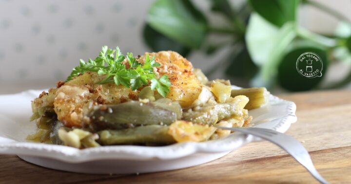 Carciofi e patate gratinati in instant pot