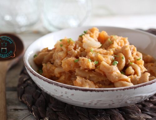 Pasta con cavolfiore in pentola a pressione