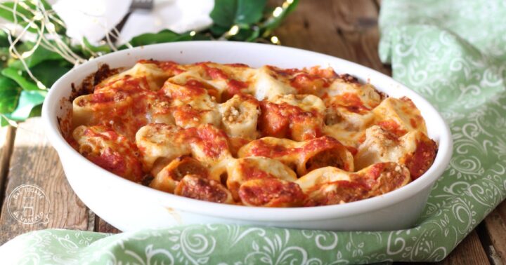 Pasta ripiena al microonde