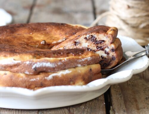 Torta ricotta e cioccolato al microonde