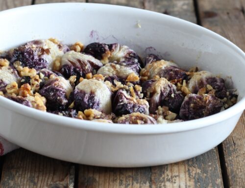 Involtini di radicchio al microonde