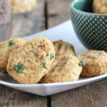 Polpette di ceci e zucchine in friggitrice ad aria