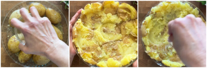 Torta di patate al microonde