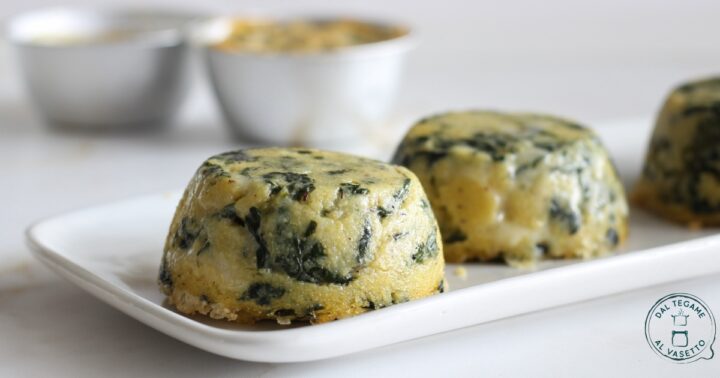 Sformatini di polenta in friggitrice ad aria