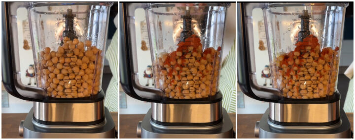 Polpette di ceci e zucchine in friggitrice ad aria