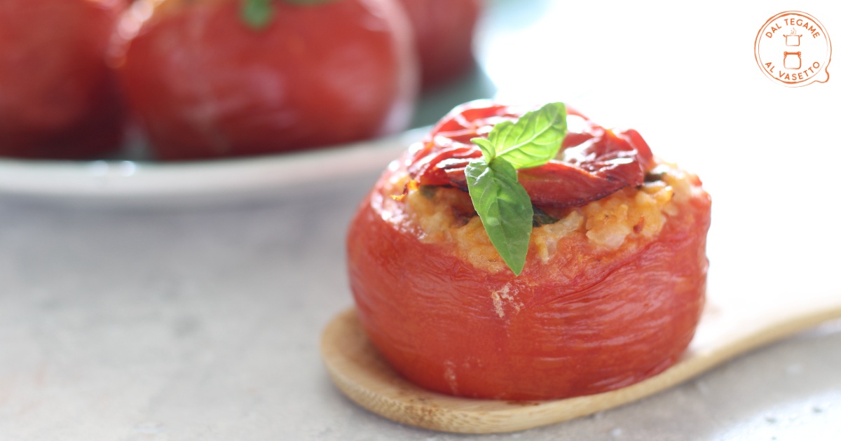Pomodori ripieni nella instant pot
