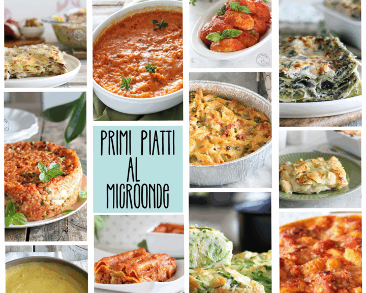 Primi piatti in microonde